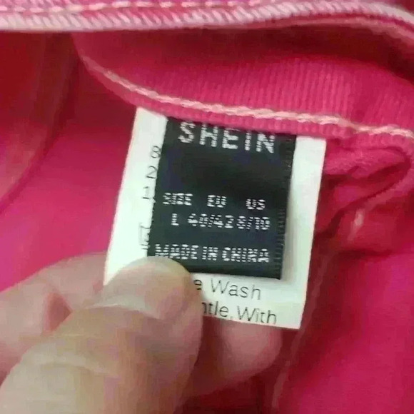 Pink Shein skirt sz lg. - Picture 3 of 3